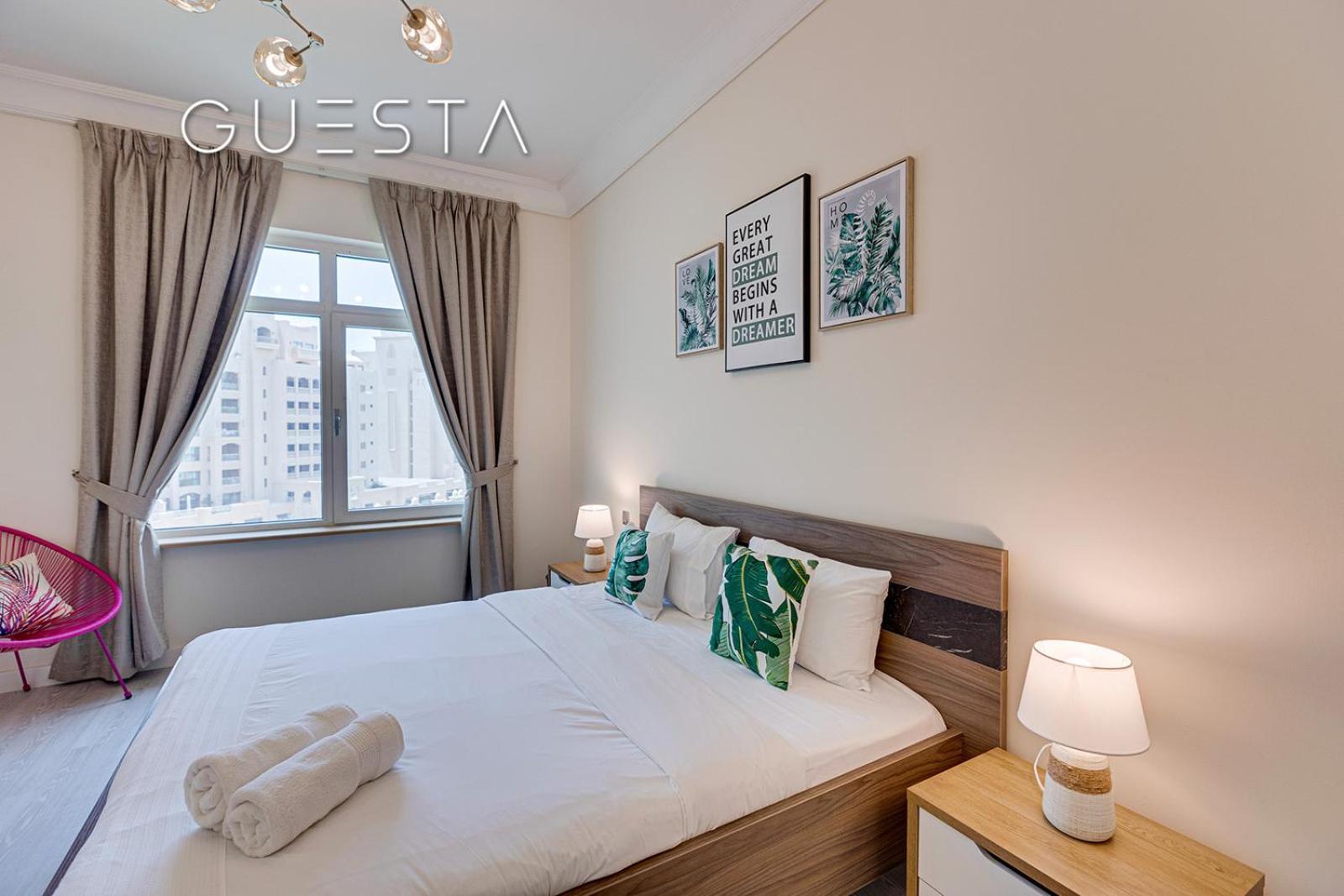 Shoreline The Palm, Free Beach & Pool Access 迪拜 客房 照片